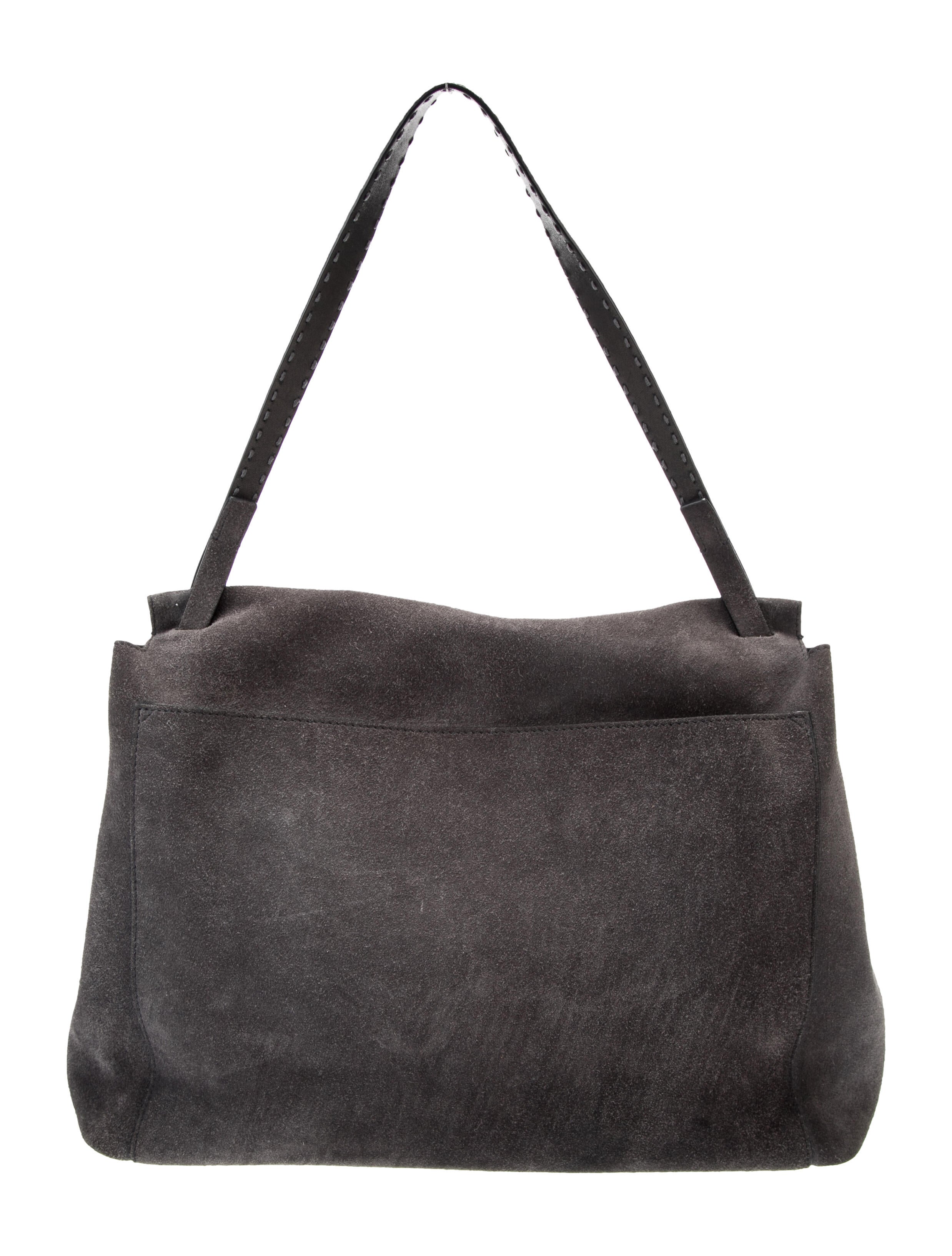 The Row Suede Sidekick Shoulder Bag